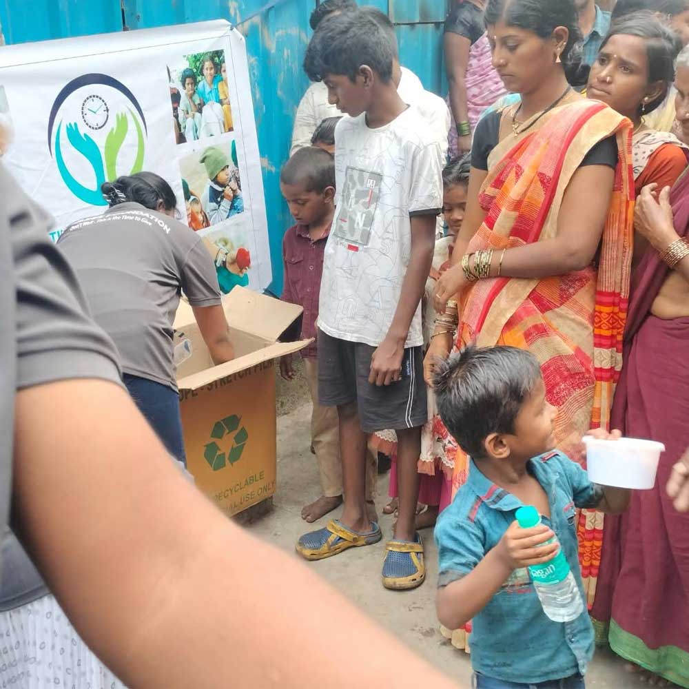 Food distribution drive - Timeless Foundation
