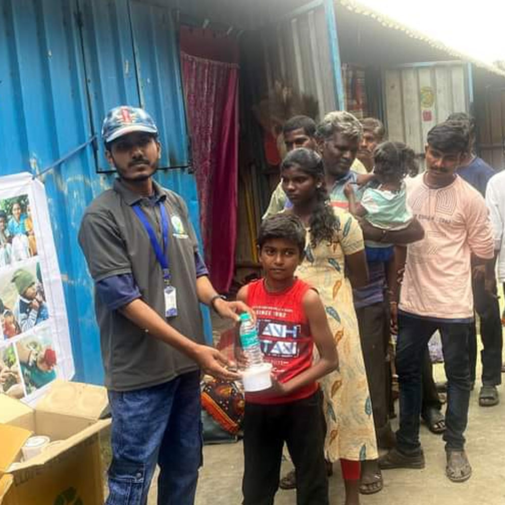 Food distribution charity drive - Timeless Foundation
