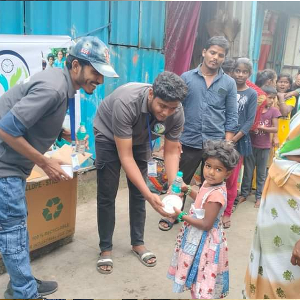 Food distribution drive - Timeless Foundation