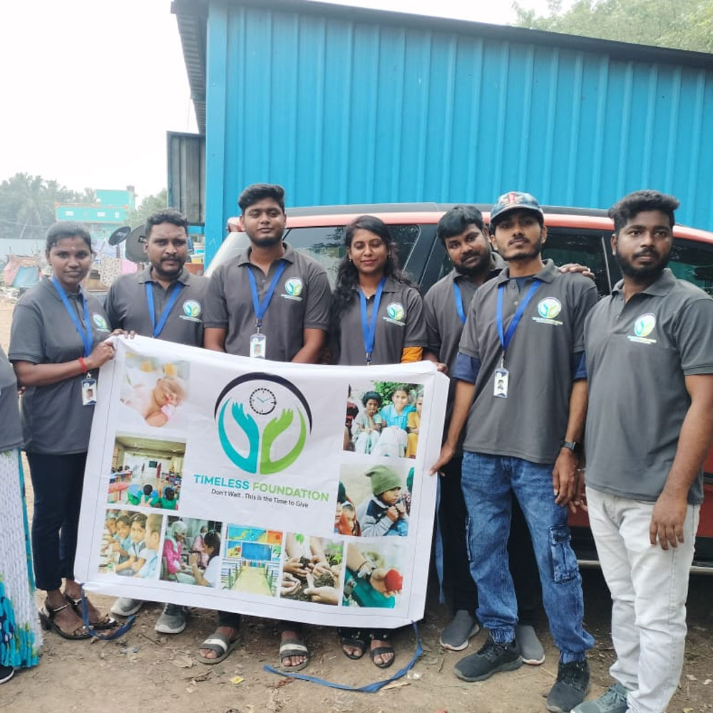Food distribution drive - Timeless Foundation
