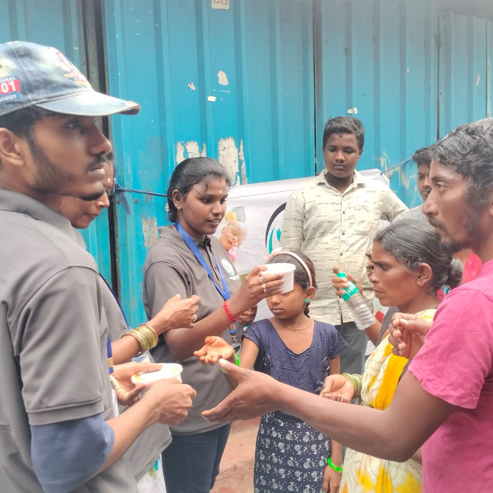 Food distribution drive - Timeless Foundation