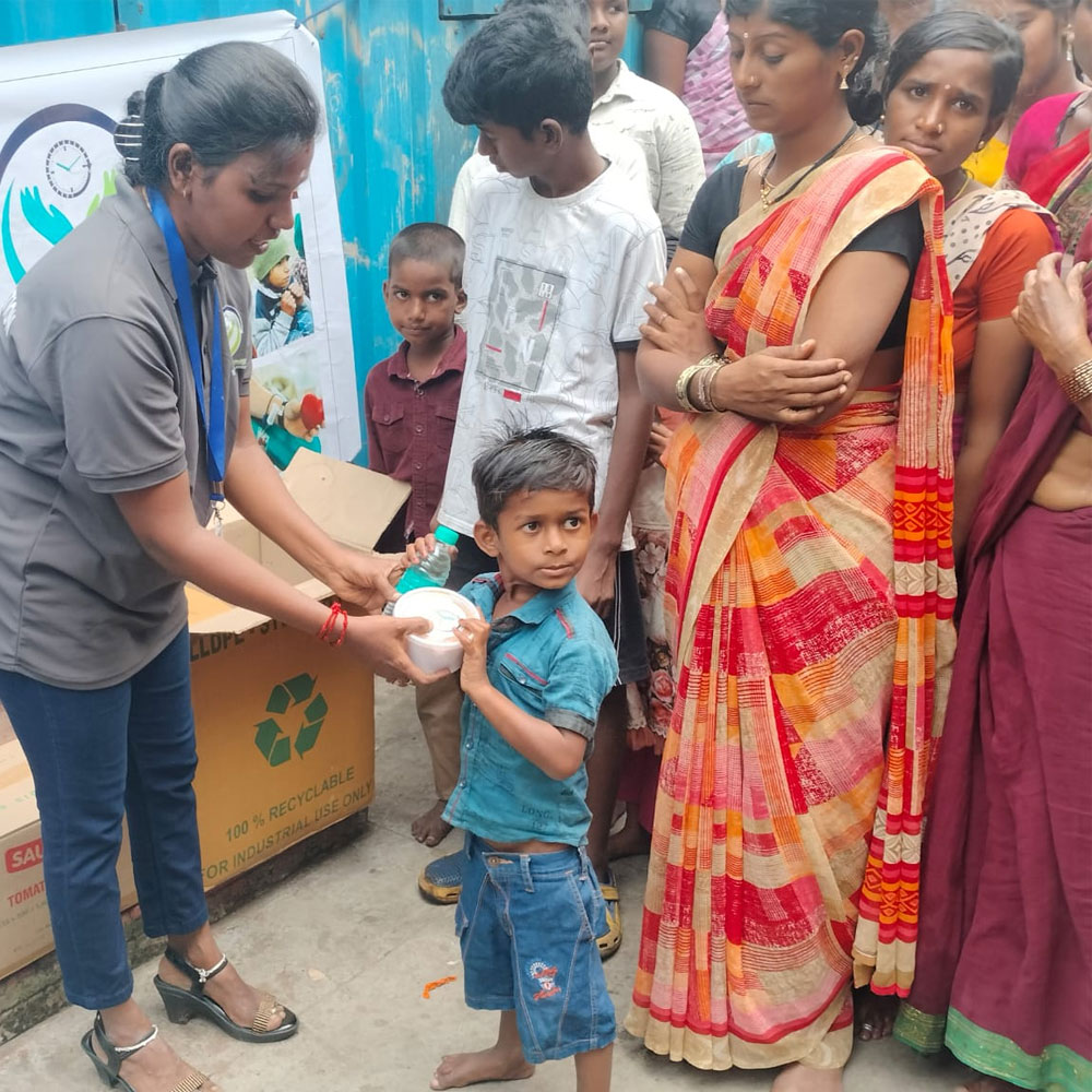 Food distribution drive - Timeless Foundation