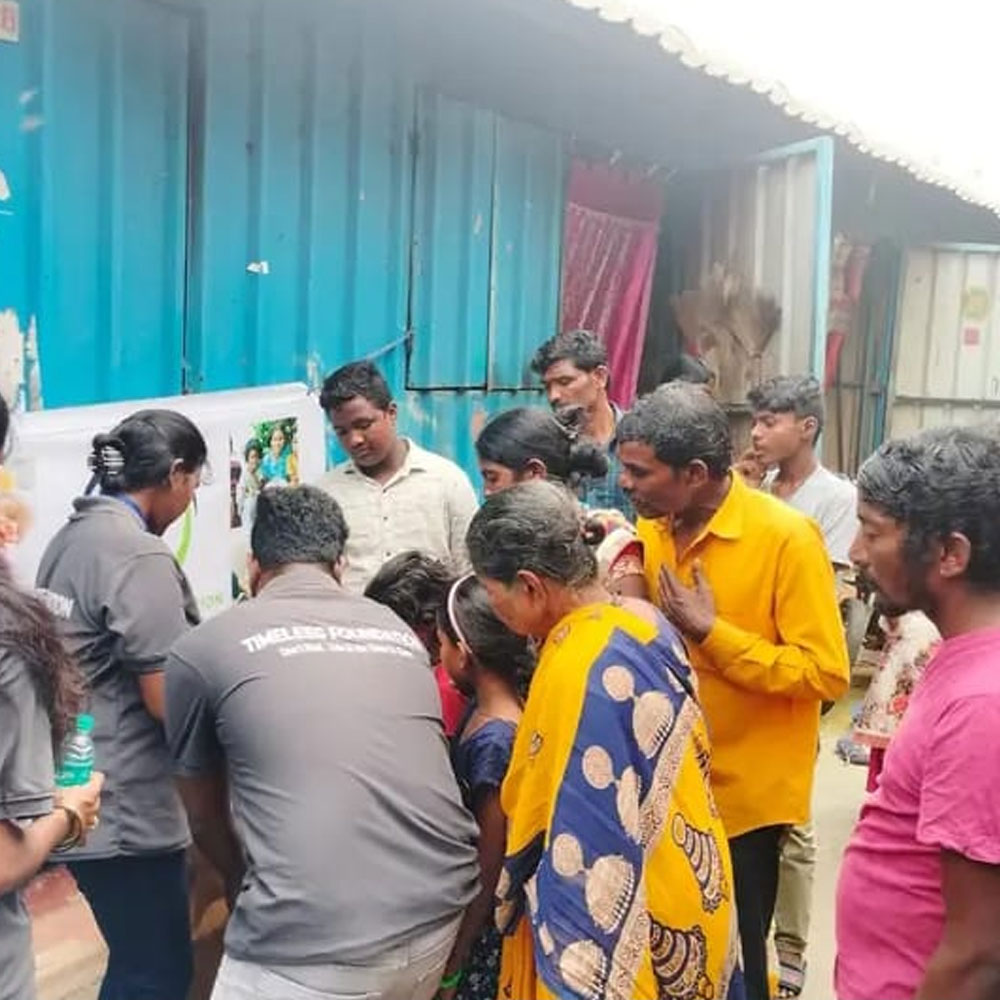 Food distribution drive - Timeless Foundation