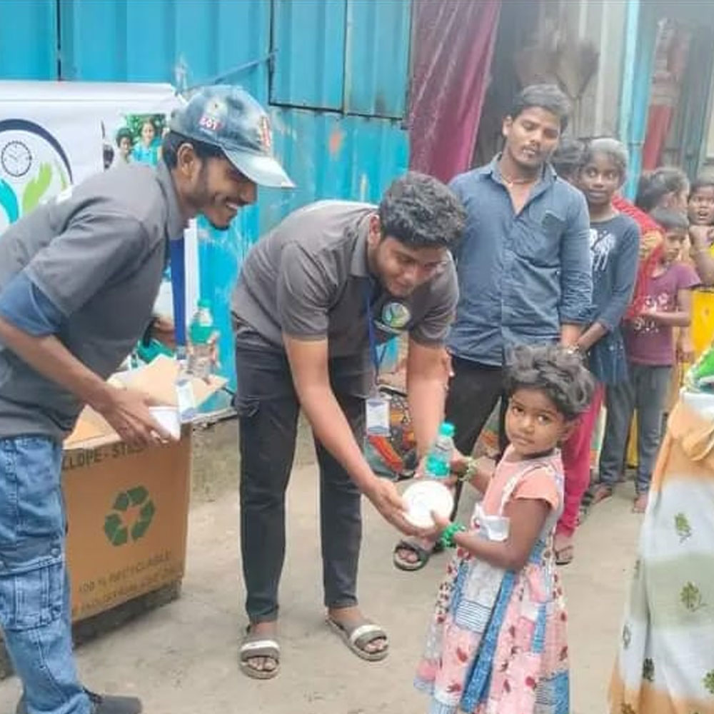 Food distribution drive - Timeless Foundation