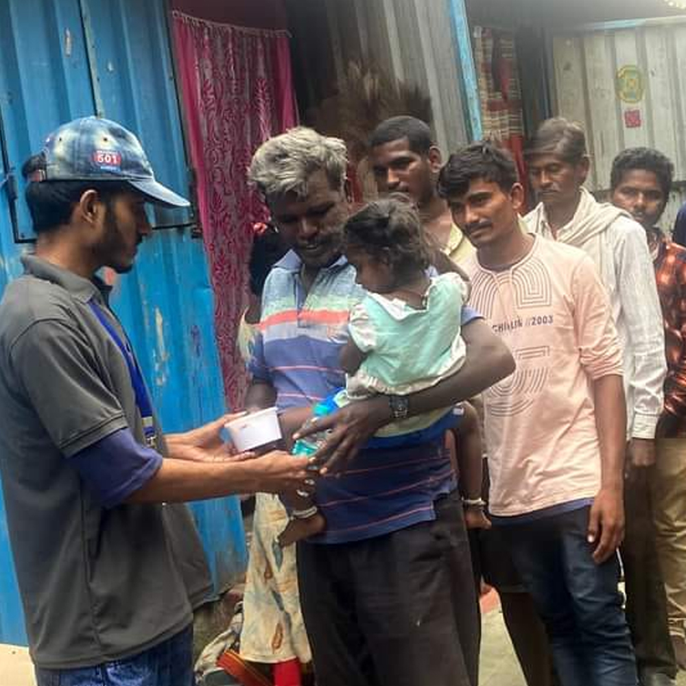 Food distribution drive - Timeless Foundation