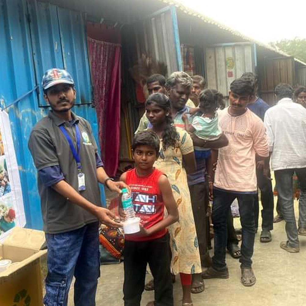Food distribution drive - Timeless Foundation
